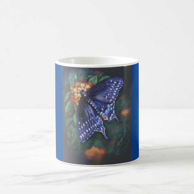 "Black Swallowtail" coffee mug (Center)
