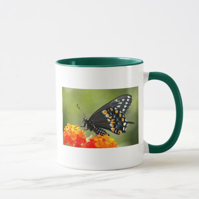 Black swallowtail mug (Right)