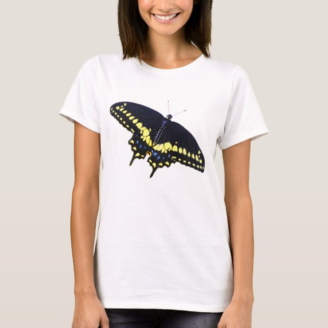 Black Swallowtail T-Shirt (Front)
