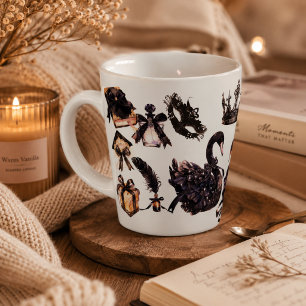 Black Swan Aesthetic Mug Chic Luxury Coffee Mug