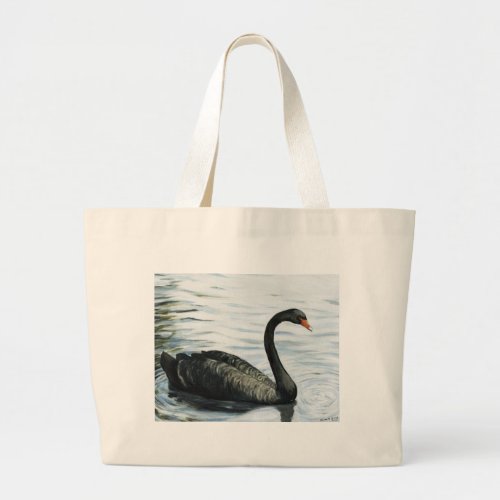 Black Swan Bird Art Bag