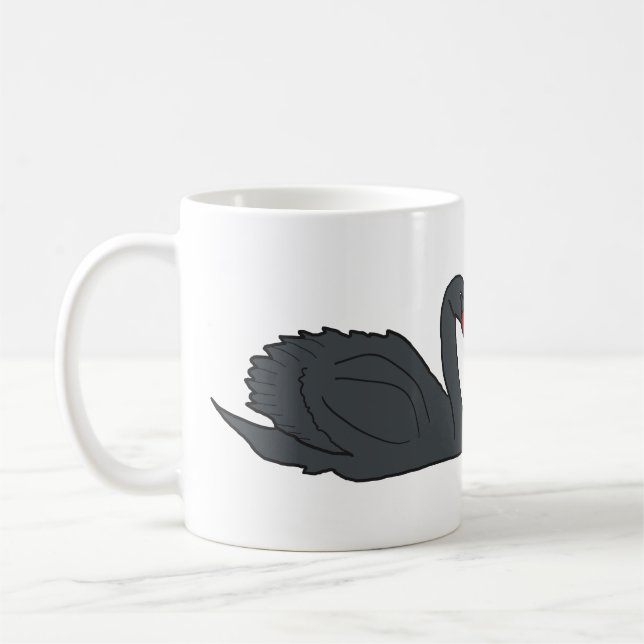 Black Swan Coffee Mug (Left)