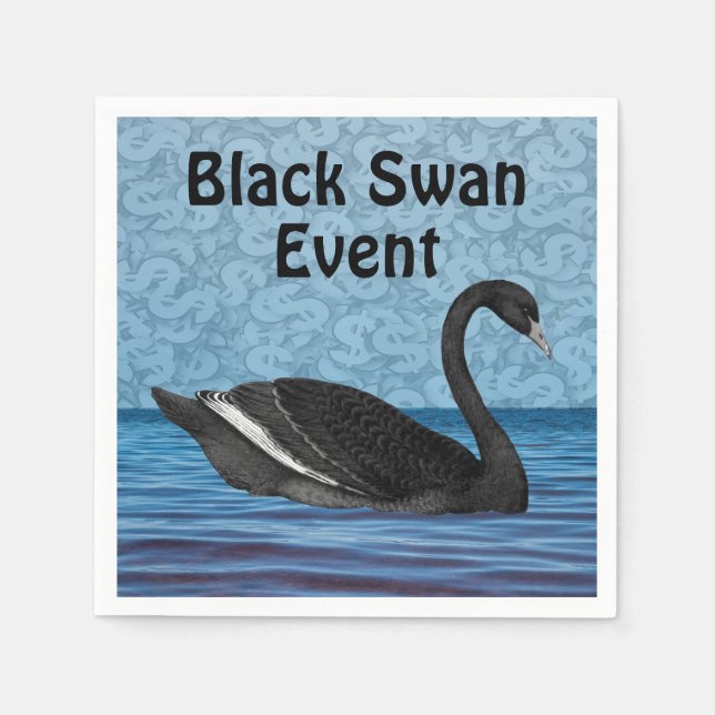 Black Swan Event Napkins (Front)