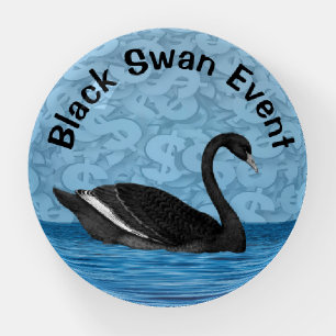 Black Swan Event Paperweight