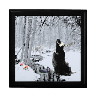 Black Swan Jewelry Box