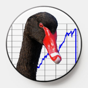 Black Swan Market Crash PopSocket