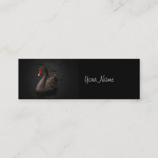 Black Swan Mini Business Card