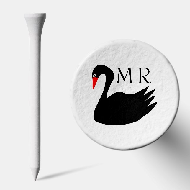 Black Swan Monogrammed Golf Tees (Combo)