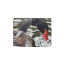 BLACK SWAN PASSPORT HOLDER