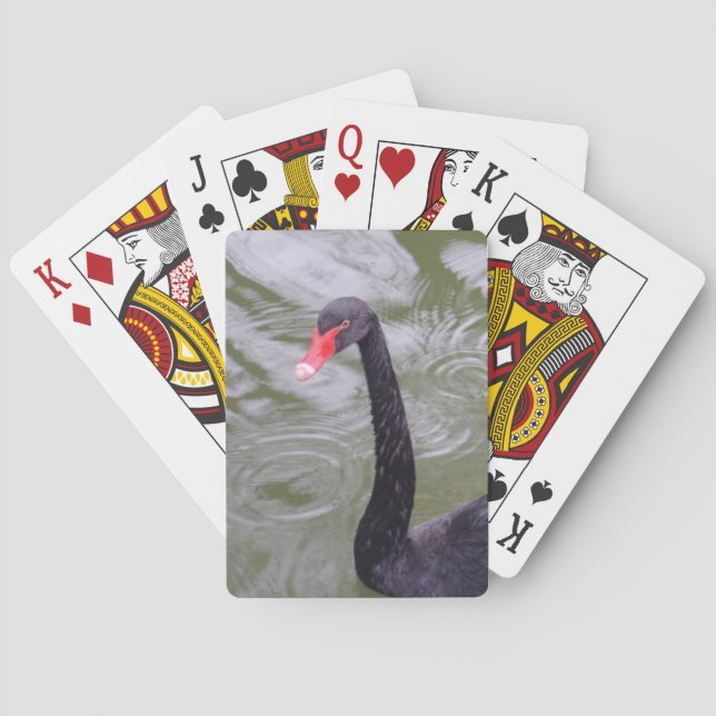 Black Swan Poker Playing Cards (Back)