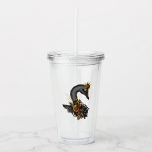 Black Swan Quinceañera Acrylic Tumbler