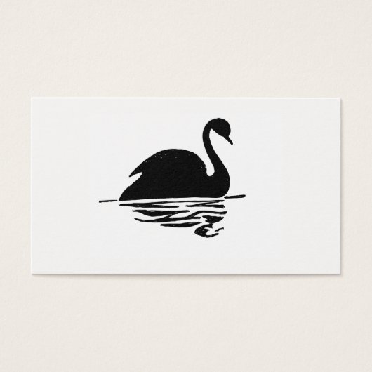 Black Swan Silhouette (Front)