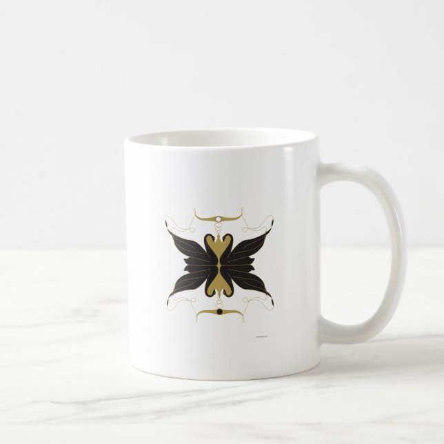 Black Swans and Doves Coffee Mug (Right)
