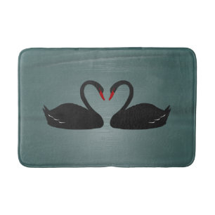 Black Swans Bath Mat