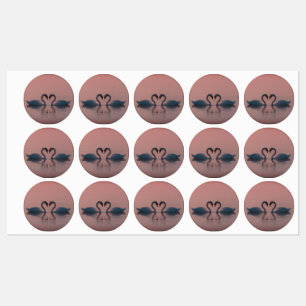 Black Swans Must Be Love Pink Sky Labels