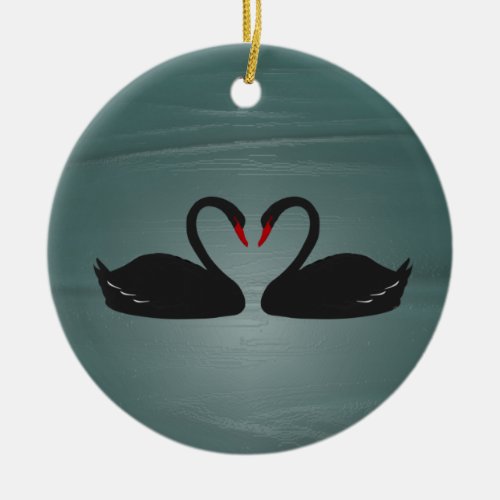 Black Swans Ornament