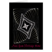 Black Swirling Kite Doodle (Front)