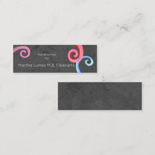 Black Swirls Business Card