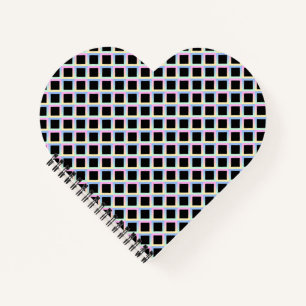 Black Symmetric Diamonds with Gradient Frames Notebook