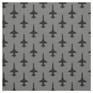 Black T-38 Talon on Gray Fabric