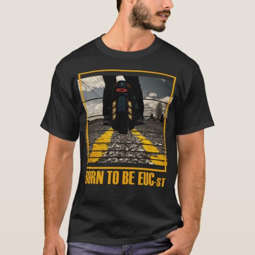 Black T_Shirt for EUC riders