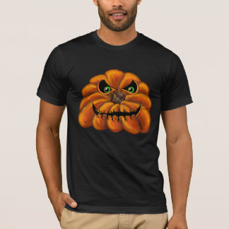 black T-Shirt, Jack-o-Lantern, T-Shirt