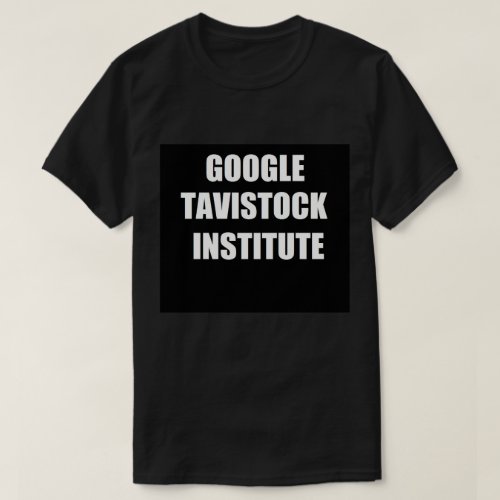 Black T_shirt Tavistock Institute