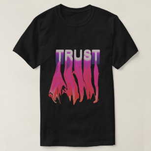 Black T-shirt "Trust"