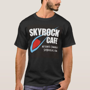 Black T-Shirt with black logo
