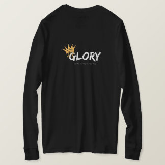 Black T-shirt with Golden design