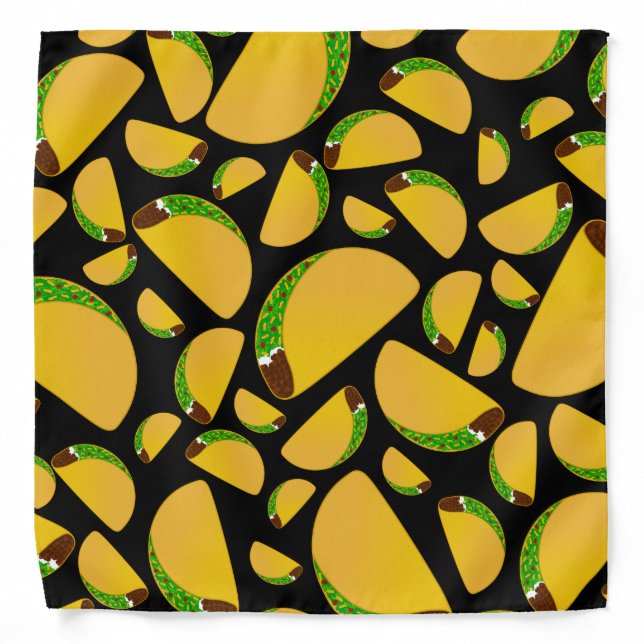 Black tacos bandana (Front)