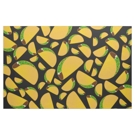 Black tacos fabric