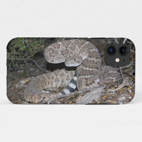 Black_tailed Rattlesnake iPhone 11 Case