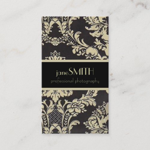 Black &amp; Tan Business Card Templates
