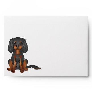 Black &amp; Tan Cavalier King Charles Spaniel Dog Envelope