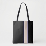 Black &amp; Tan Designer Tote Bag