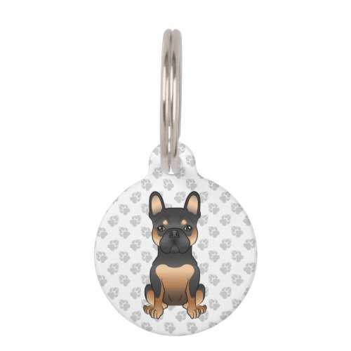 Black  Tan French Bulldog  Frenchie  Pets Info Pet ID Tag