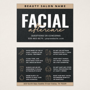 Black Tan Luxe Facial Aftercare Guide