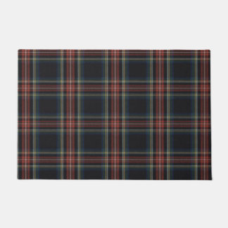 Black Tartan 24" x 36" Door Mat