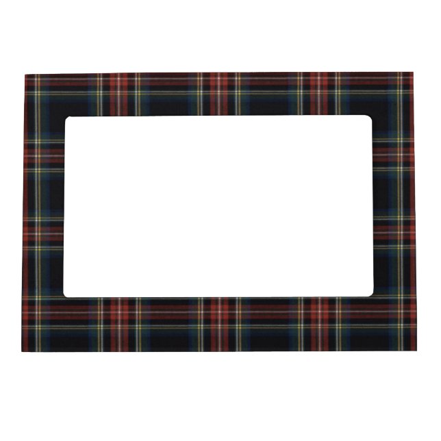 Black Tartan Magnetic Frame (Front)