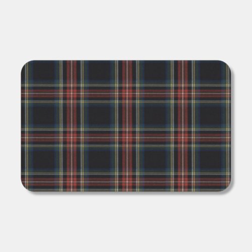 Black Tartan Personalized Matches _ Set of 50