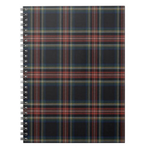 Black Tartan Photo Notebook (80 Pages B&W)