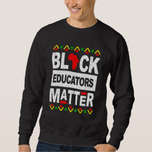 Black Teacher Magic African American Black History Sweatshirt