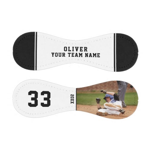 Black Team Name Player Number Name Photo Baseball