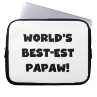 Black Text World's Best-est Papaw Gifts