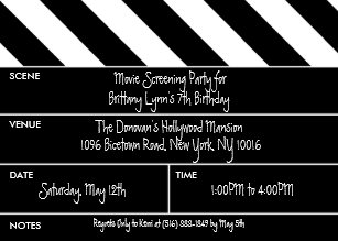 Movie Screening Invitations Zazzle