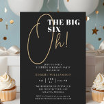 Black The Big 60th Surprise Birthday Invitation<br><div class="desc">Black The Big 60th Surprise Birthday Invitation
Your guests will know that this will be a special party by just looking at this invitation!</div>