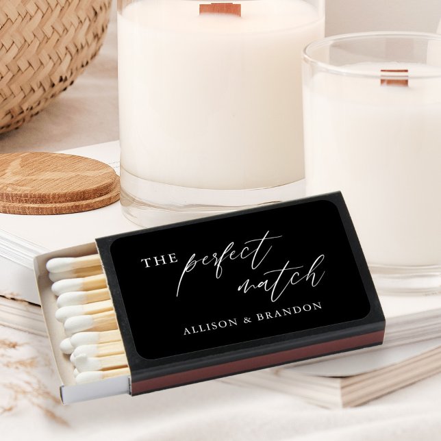 Black The Perfect Match Elegant Wedding Matches (Creator Uploaded)