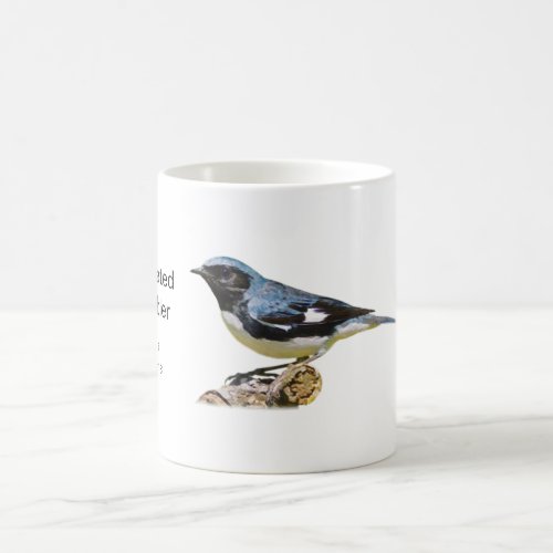 Black_throated Blue Warbler Coffee Mug