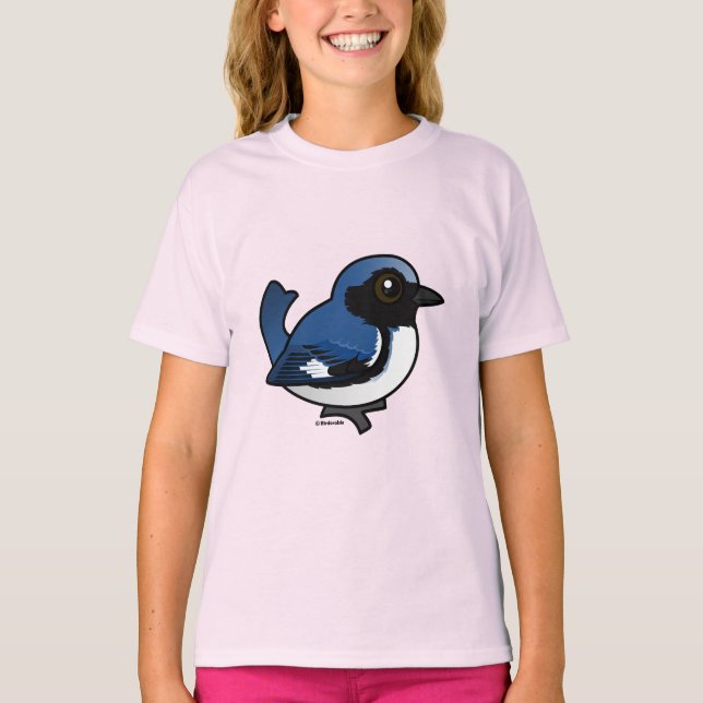 Black-throated Blue Warbler T-Shirt (Front)